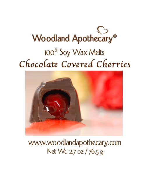 Chocolate Covered Cherries Soy Wax Melts | Woodland Apothecary®