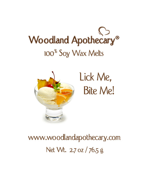 Lick Me, Bite Me Soy Wax Melts | Woodland Apothecary®